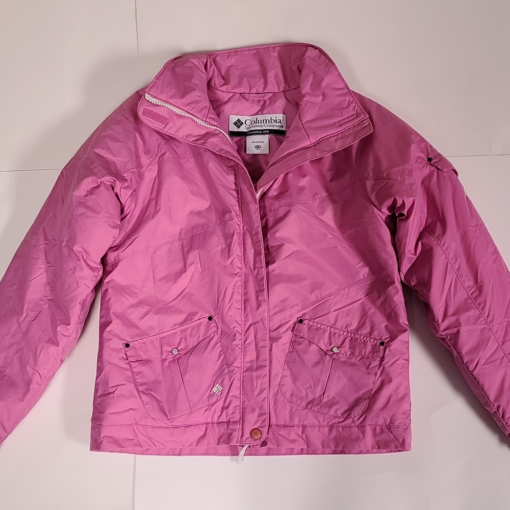Columbia Girls Insulated Full Zip Ski Snow Coat